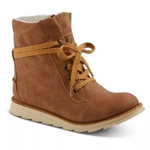 Mad Love Wanda Sherling Boots